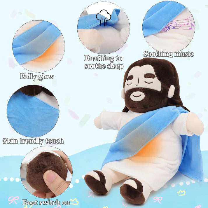 Sacred Calm Breathing Plush Jesus Edition